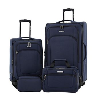 Travelers Club Swansea Collection 4 pc Expandable Softside Spinner Luggage Set