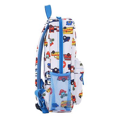 Travelers Club Kid's 5-Piece Hardside Carry-On Spinner Luggage, Backpack, Lunch Bag, Neck Pillow & Luggage Tag Set