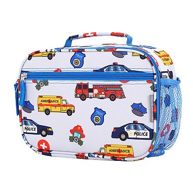 Travelers Club Kid's 5-Piece Hardside Carry-On Spinner Luggage, Backpack, Lunch Bag, Neck Pillow & Luggage Tag Set