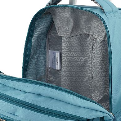 Travelers Club Finley 20-Inch Rolling Backpack