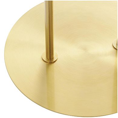 Stella & Eve Gold Metal Paper Clip Floor Lamp
