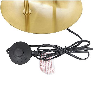 Stella & Eve Gold Metal Paper Clip Floor Lamp
