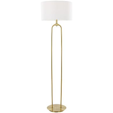 Stella & Eve Gold Metal Paper Clip Floor Lamp
