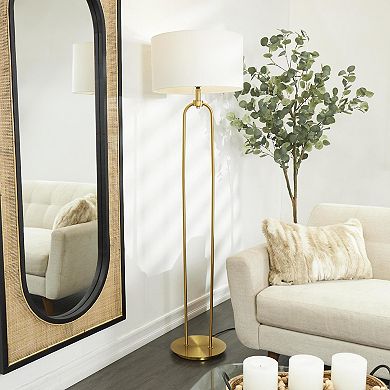 Stella & Eve Gold Metal Paper Clip Floor Lamp