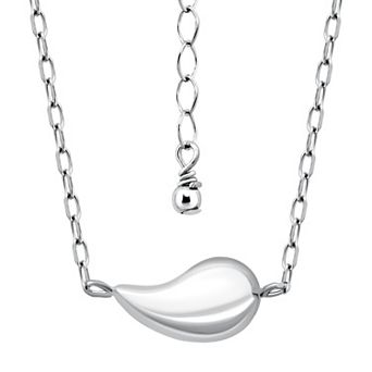 Aleure Precioso Teardrop Frontal Necklace