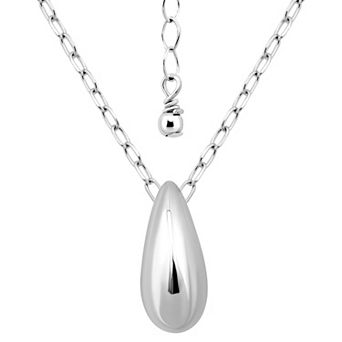 Aleure Precioso Chunky Teardrop Necklace