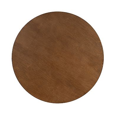 Linon Hawkford Adjustable Round Bar Table