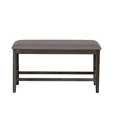 Linon Spiva Counter Backless Bench