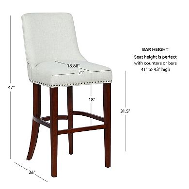 Linon Adler Barstool