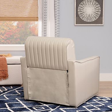 Linon Corin Swivel Accent Chair