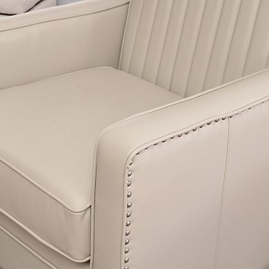 Linon Corin Swivel Accent Chair