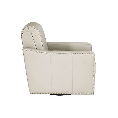 Linon Corin Swivel Accent Chair