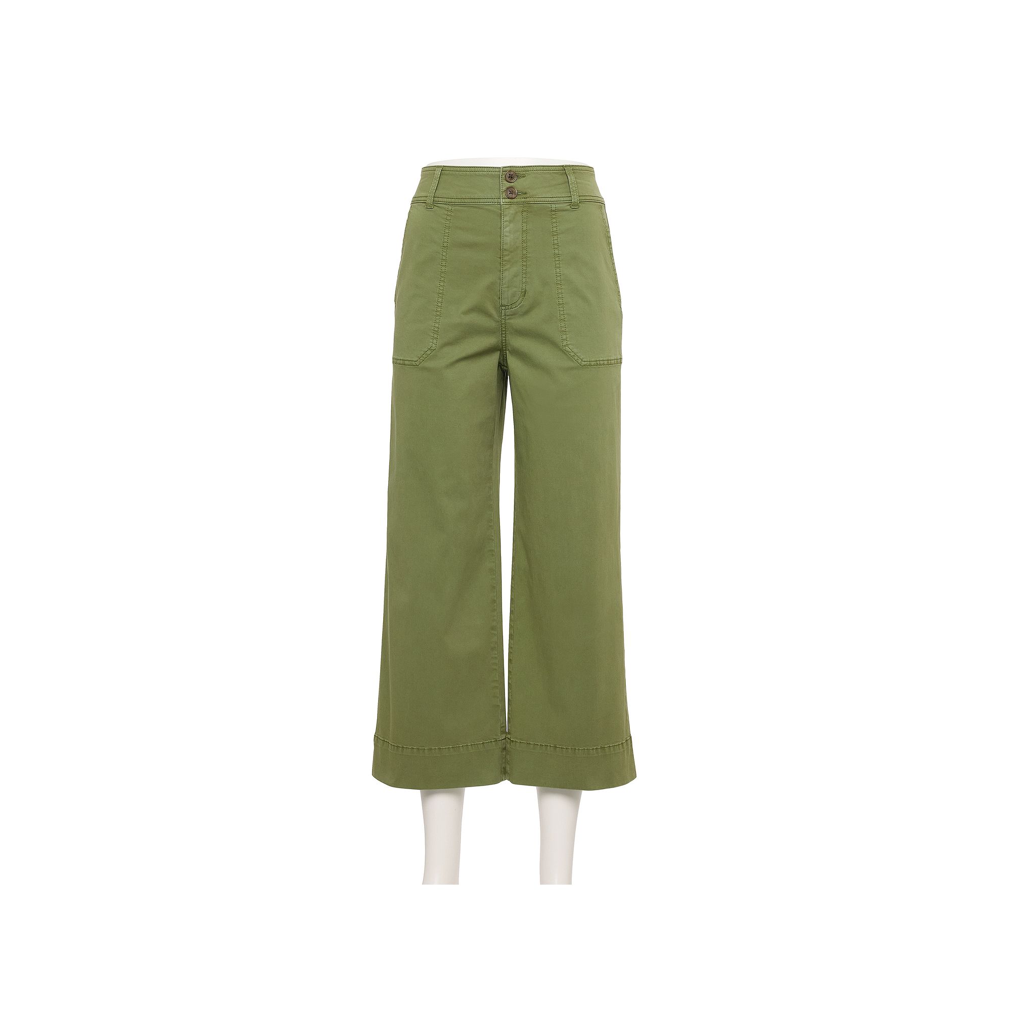 Petite LC Lauren Conrad Laguna Wide Leg Utility Pants, Womens, Size: 6 Pet