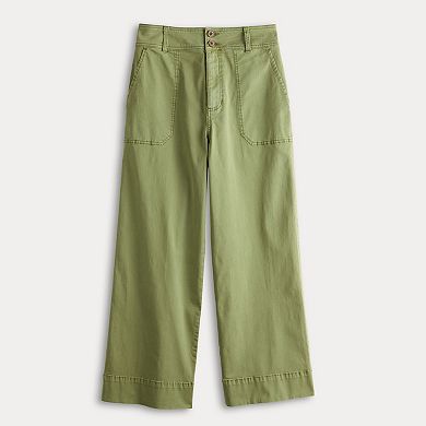 Petite LC Lauren Conrad Laguna Wide Leg Utility Pants