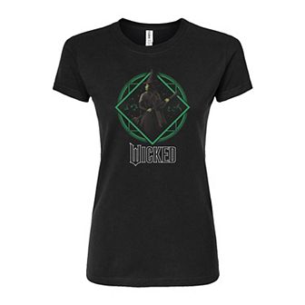 Juniors' Wicked Elphaba Portrait Fitted Tee