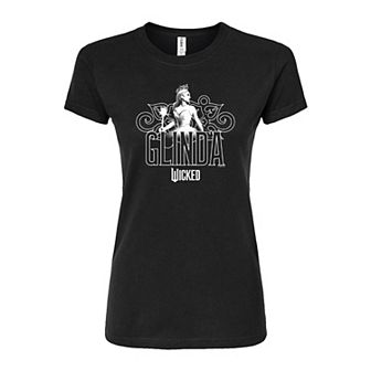 Juniors' Wicked Glinda Portrait Fitted Tee