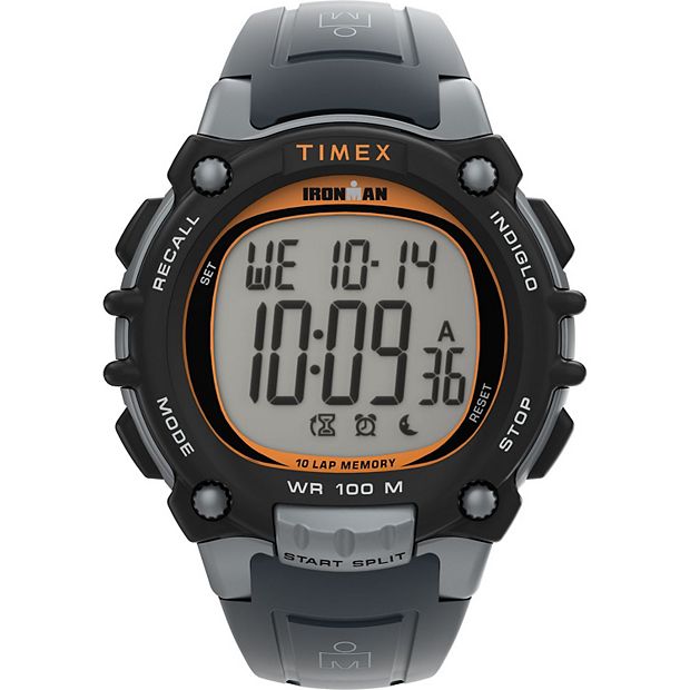 Timex Men s Ironman Classic 10 Lap Digital Watch TW5M64500JT