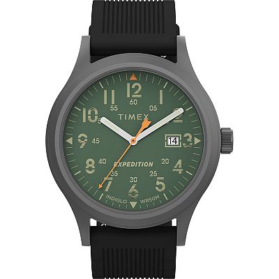 Timex Men s Expedition Scout Silicone Strap Watch TW4B30200JT