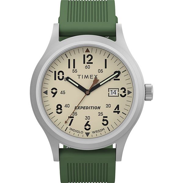 Timex® Men's Expedition Scout Silicone Strap Watch - TW4B30100JT