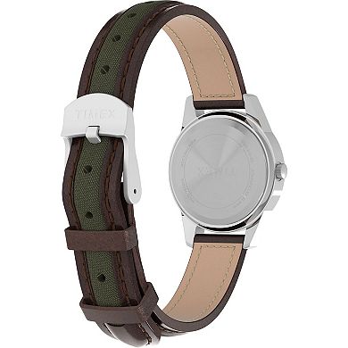 Timex® Women's Expedition Field Mini Leather Strap Watch - TW4B12000JT