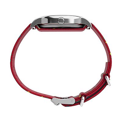 Timex Weekender® x Peanuts Snoopy Holiday Fabric Strap Watch