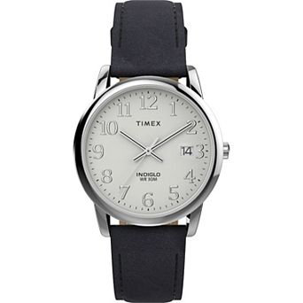 Timex® Men's Easy Reader® Leather Strap Watch - TW2W54300JT