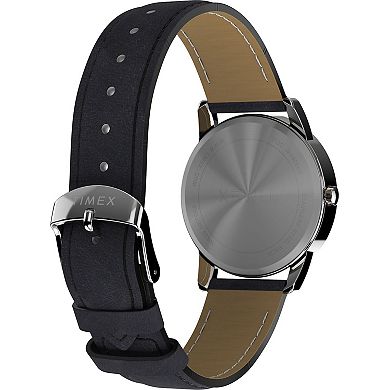 Timex® Men's Easy Reader® Leather Strap Watch - TW2W54300JT