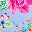Cloud Blue Floral