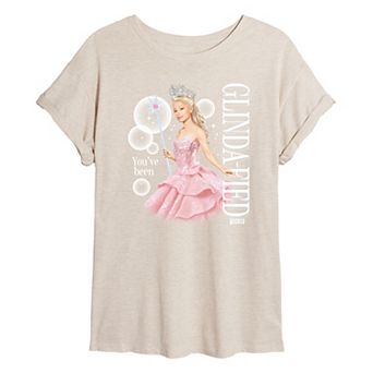 Juniors' Wicked You've Been Glinda-Fied Oversized Tee