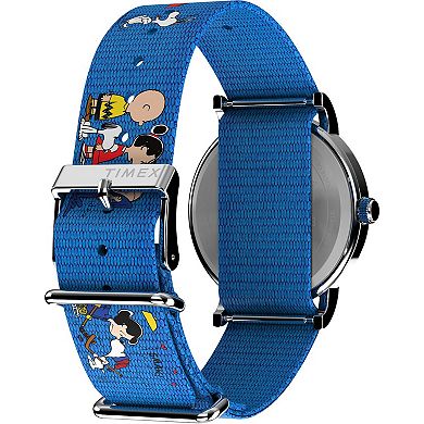 Timex Weekender® x Peanuts Gang's All Here Fabric Strap Watch - TW2W19400JT