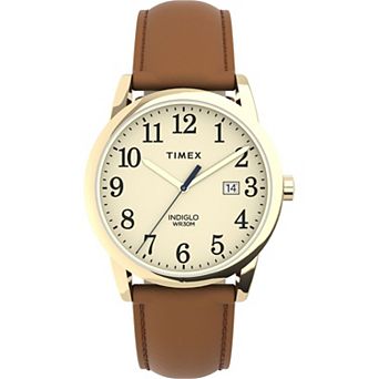 Timex® Women's Easy Reader Leather Strap Watch - TW2R62700JT