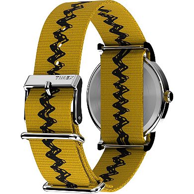 Timex Weekender® x Peanuts Charlie Brown Fabric Strap Watch - TW2R41100JT