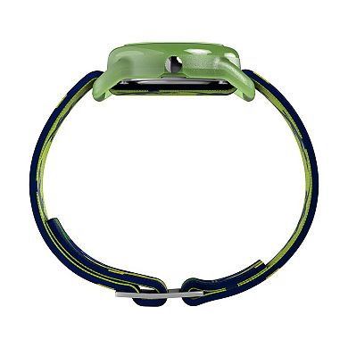 Timex Time Machines® Kids Blue Gecko Elastic Fabric Strap Watch - T72881XY