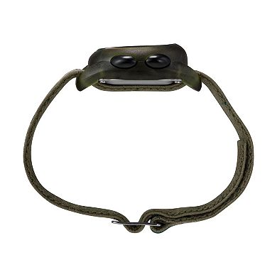 Timex Time Machines® Kids Green Camo Elastic Fabric Strap Digital Watch - T71912XY