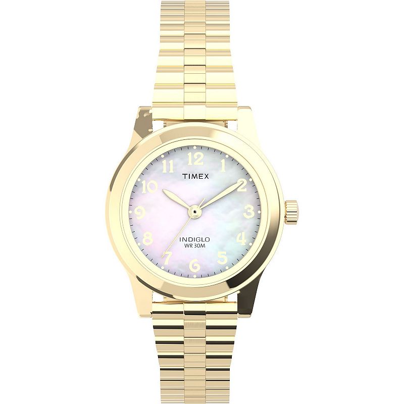 Timex® Women's Expansion Band Watch - T2M827JT, Size: 25MM, Gold