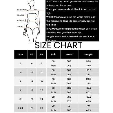 Women's Elastic High Waist Flowy Pleated Maxi Skirt With Belt
