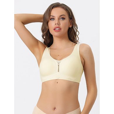 3 Packs Women's Wirefree Sports Bra Lightly Breathable Workout Yoga Exercise Bralettes