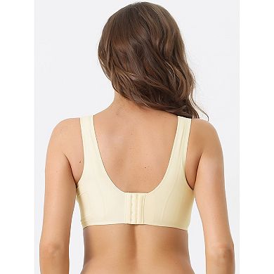 3 Packs Women's Wirefree Sports Bra Lightly Breathable Workout Yoga Exercise Bralettes