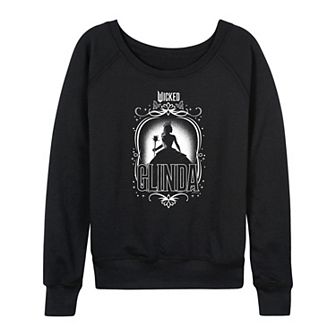 Women's Wicked Glinda Portrait French Terry Long Sleeve Tee
