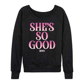 Women's Wicked She's So Good French Terry Long Sleeve Tee