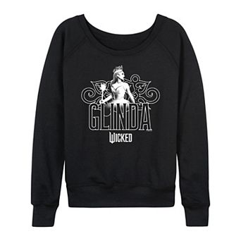 Women's Wicked Glinda Portrait French Terry Long Sleeve Tee