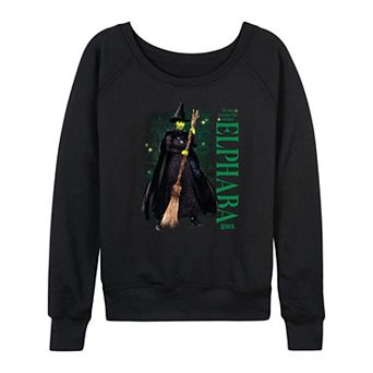 Women's Wicked Elphaba No One Mourns The Wicked French Terry Long Sleeve Tee