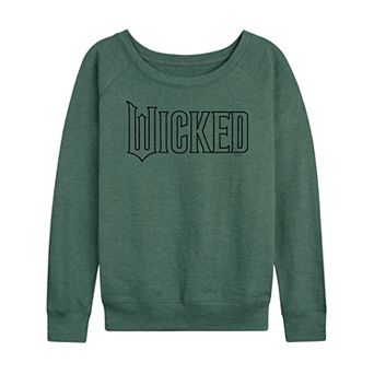 Women's Wicked Outline Logo French Terry Long Sleeve Tee
