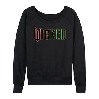 Women's Wicked Theatrical Logo French Terry Long Sleeve Tee