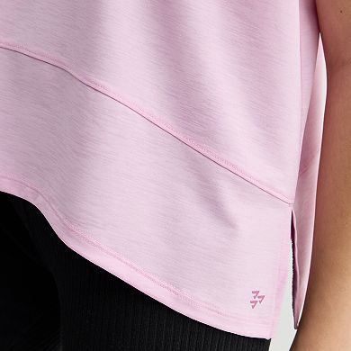 Girls 7-16 Tek Gear® Short Sleeve Drapery Crewneck Tee