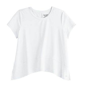 Girls 7-16 Tek Gear® Short Sleeve Drapery Crewneck Tee