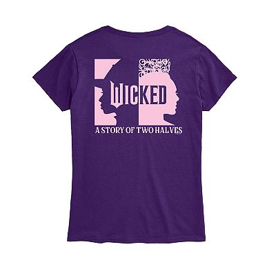 Women's Wicked Story Of Two Halves Graphic Tee