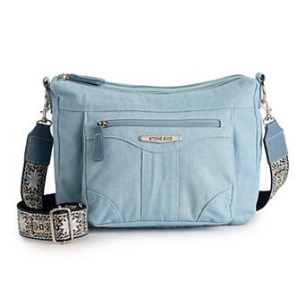 Stone Mountain Festival Denim Hobo Bag