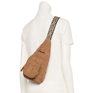 Stone & Co. Catalina Nubuck Sling Bag