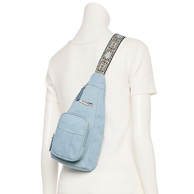 Stone & Co. Festival Denim Sling Bag
